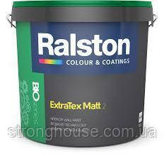Ralston Extra Tex Matt 2 BTR 2,25 л матова фарба Ралстон Екстра Текс Мат