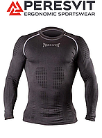 Компрессионная футболка мужская лонгслив Peresvit 3D Performance Rush Compression T-Shirt Black