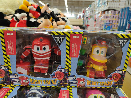 Игрушки Робот-поезд 4 вида CH8820 Robot Trains, Кей,Дюк