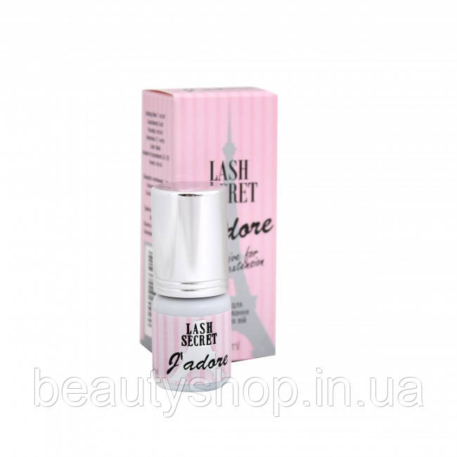 Клей для нарощування вій Jadore LASH SECRET 3ml – професійний клей для майстрів