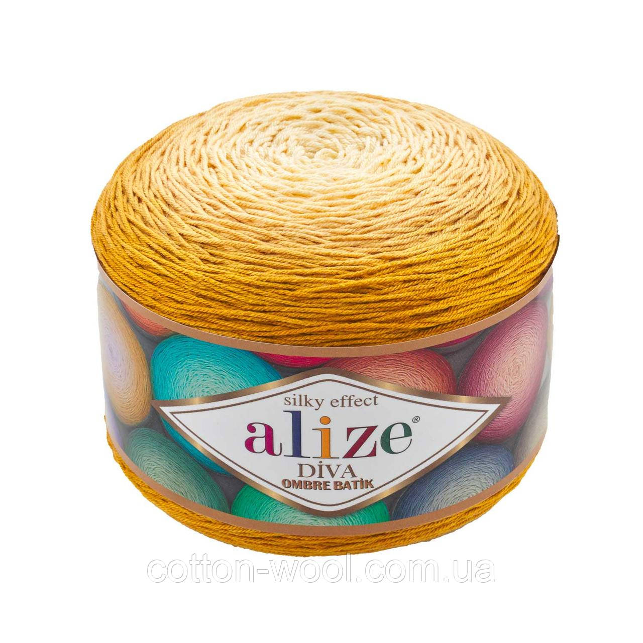 Alize DİVA OMBRE BATİK (Діва Омбре Батік) 100% мікрофібра 7358