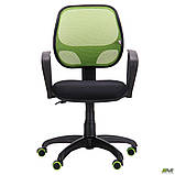 Офісне крісло АМФ-7 Біт сітка салатова, фото 3