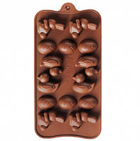 Силіконова форма для шоколаду Великодня