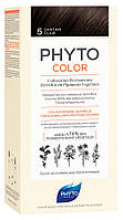 Фито Париж растительная крем краска Фитоколор для волос Phyto Paris Phytocolor Colorations - тон: 5