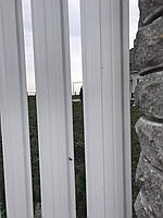 Паркан металевий Штахетник білий Україна  рал 9003 глянець 0,45 мм Євроштахетник, фото 6