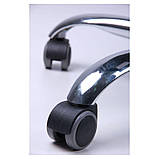 Офісне крісло для керівника AMF Марсель чорний-кожзам ANYFIX, фото 7