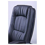 Офісне крісло для керівника AMF Марсель чорний-кожзам ANYFIX, фото 9