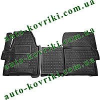 Резиновые коврики в салон Hyundai H350 2014- (1+1) (Avto-Gumm)