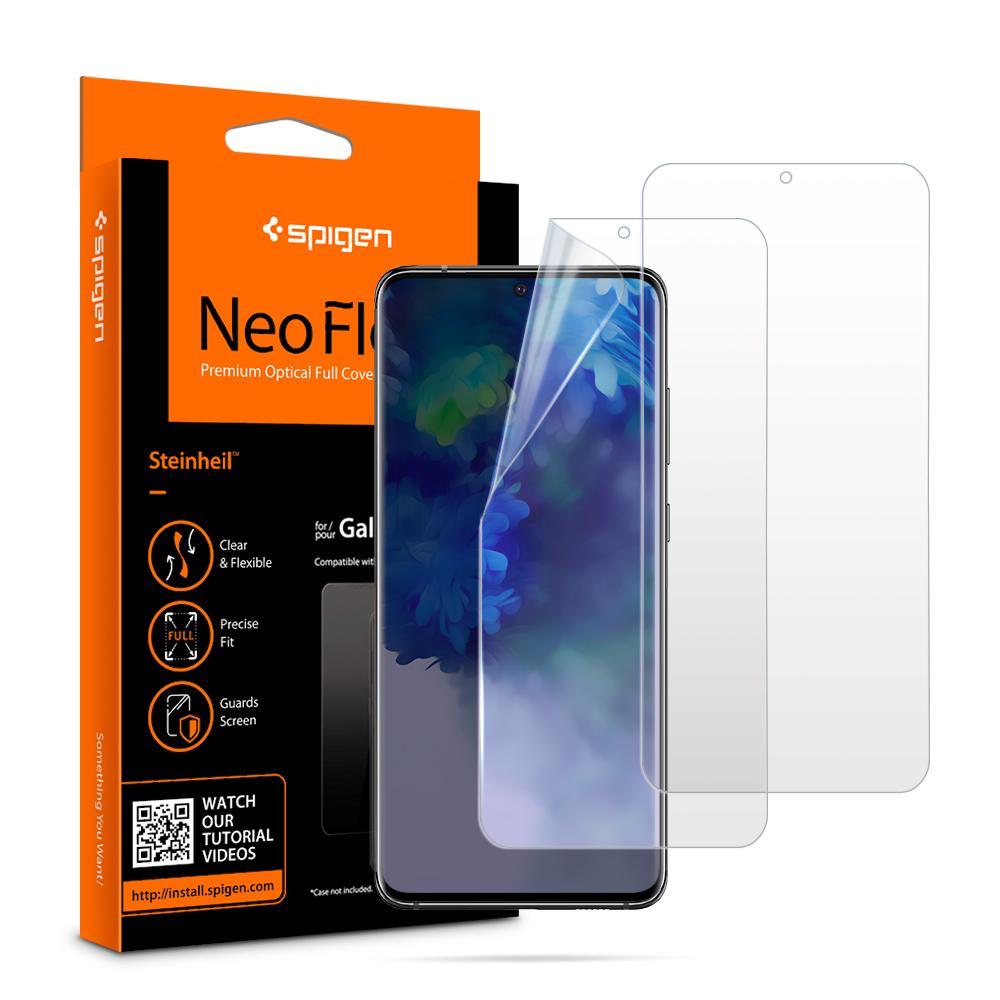 Захисна плівка Spigen для Samsung Galaxy S20 Plus — Neo Flex, 2 шт (AFL00644), фото 1