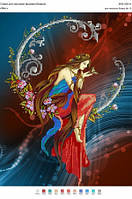 Схема для вишивання бісером "Фея".