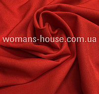 Ткань Габардин 150 г/м ширина 150 см полиэстер 100% Красный