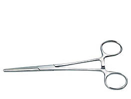 Затискні щипці для артерій 17см, прямі зубчасті SURGICAL (Пакистан) ОРИГІНАЛ !