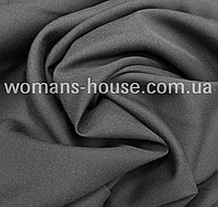 Ткань Габардин 150 г/м ширина 150 см полиэстер 100% Серый
