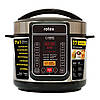 Мультиварка-скороварка Rotex REPC76-B, 5 л, 900 Вт, 17 програм, Smart Cooking, 3-рядковий LED дисплей, подвійне керамічне покриття, фото 3