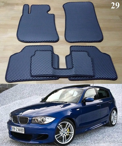 Килимки ЕВА в салон BMW 1 E81, E87 '04-11
