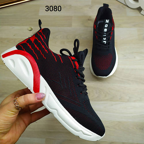 Мужские текстильные кроссовки ZOEGOR черные, цена 650 грн - Prom.ua (ID ...