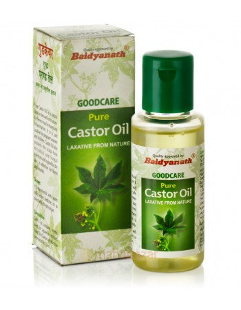 Castor Oil 50 Ml Baidyanath, Олія рицинова 50 мл Бад'янатх, фото 1