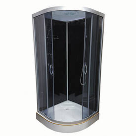 Душовий бокс Atlantis AKL 50P-T EKO GR 90х90х220