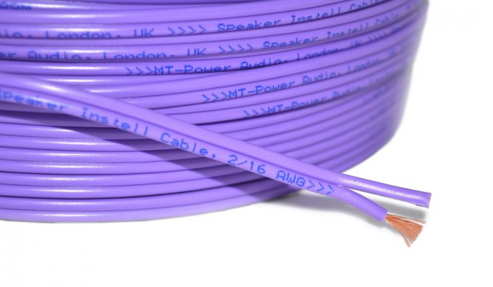 Кабель акустичний MT-Power Speaker Install Cable 2/16 AWG, фото 1