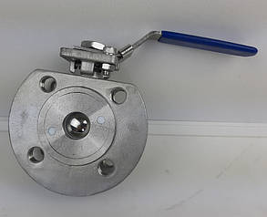 Кран фланцевий нержавіючий AISI 316 Ду 80 (3'')