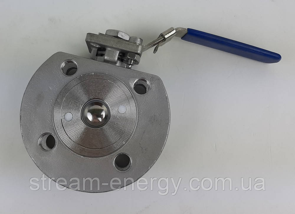 Кран фланцевий нержавіючий AISI 316 Ду 100 (4''), фото 1