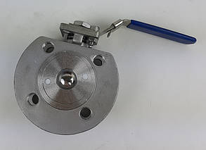 Кран фланцевий нержавіючий AISI 316 Ду 50 (2'')