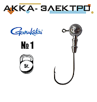 Джиг-головка Gamakatsu н/кр №1 | 5г | 25шт