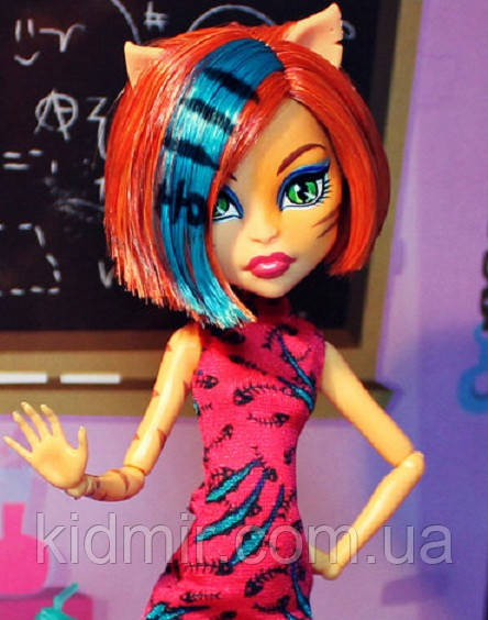 Монстр Хай Торалей Страйп Лялька Monster High Toralei Stripe Freaky Field Trip CFC77, фото 1