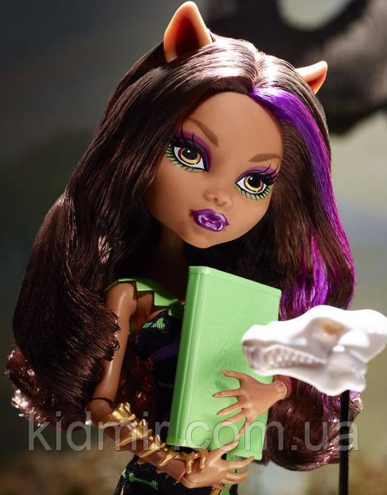 Monster High Клодін Вульф Лялька Monster High Clawdeen Wolf Freaky Field Trip CFC76