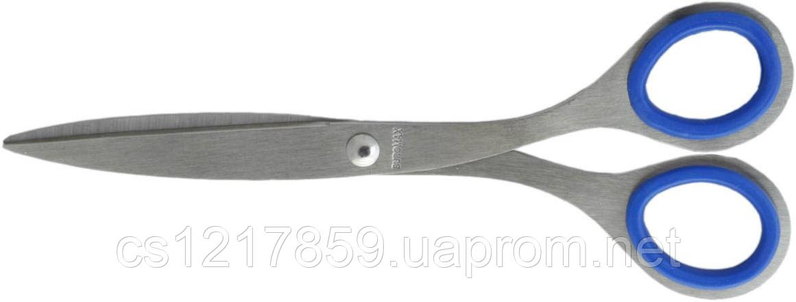 Ножиці суцільнометалеві 165мм BUROMAX ВМ.4502