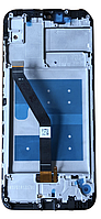 Дисплей (экран) для Huawei Y6 2019 (MRD-LX1)/Y6 Prime 2019 + тачскрин, черный, с передней панелью, оригинал