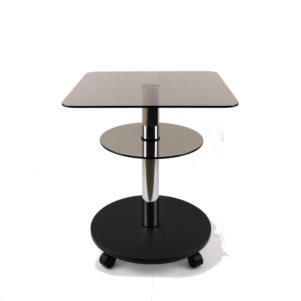 Стіл журнальний Commus Bravo Light400 Kv6 bronza-venge-chr50, фото 1