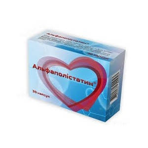 АЛЬФАПОЛІСТАТИН — для нормалізації серцево-судинної системи, рівня холостерину та тиску, капс 350МГ #30, фото 2