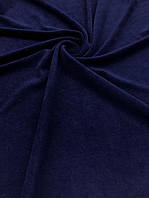 Велюр стрейч колір синій ( ш. 150 см)