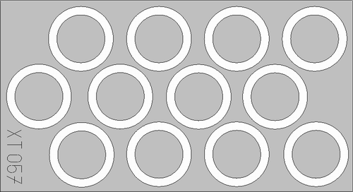 Фарбувальні маски для моделі танка Т-80УД. 1/35 EDUARD XT057