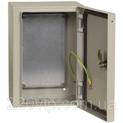 Корпус металевий 300x210x150 ІЕК, YKM40-321-54, ЩМП-3.2.1-0 У2 , щит, металева оболонка