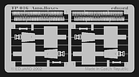 US Cal.0.30 ящики для боеприпасов, наше время. 1/35 EDUARD TP016