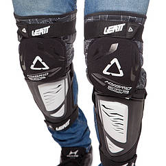 Мотонаколінники Leatt Knee Guard 3DF подовжені Білі