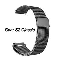 Ремінець для Samsung Gear S2 Classic Міланська петля Space Grey, фото 5