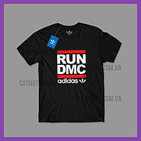 Футболка Adidas Originals 'RUN DMC' с биркой | Адидас | Черная