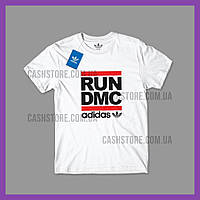 Футболка Adidas Originals 'RUN DMC' с биркой | Адидас | Белая