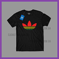 Футболка Adidas Originals 'Rasta' с биркой | Адидас | Черная