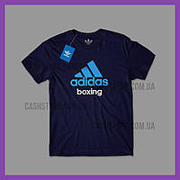 Футболка Adidas 'Boxing Tee' с биркой | Адидас | Тёмно-синяя