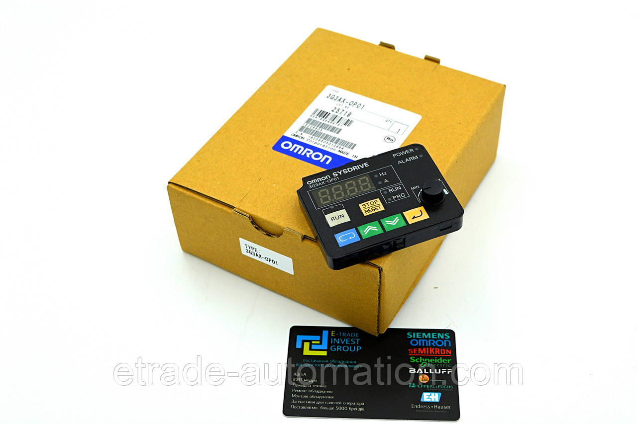 Пульт Omron 3G3AX-OP01