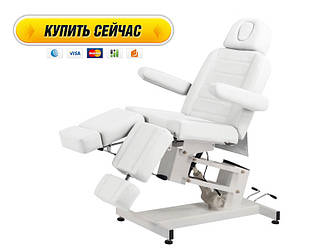 Педикюрне крісло-кушетка для педикюру на електрокеруванні 3706 (1 мотор)