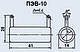 ПЭВ-10, 6,8 om, 5% резистор постійний дротяний, навантажувальний, фото 2