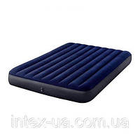 Надувний матрац Intex 64759 Classic Downy Airbed 203х152х25см