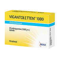 Vigantoletten 1000, 1000 j.m. - для костно-суставной системы, 90 шт