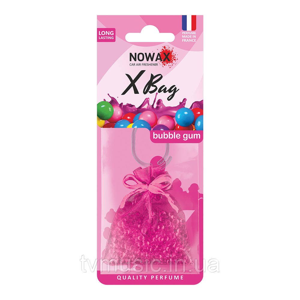 Ароматизатор у машину Nowax X Bag Bubble Gum