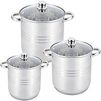 Набір Кухонна посуду Uniquе UN-5041 Набір Каструль 6 Предметів